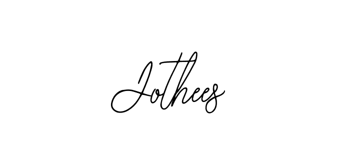 Design your own signature with our free online signature maker. With this signature software, you can create a handwritten (Bearetta-2O07w) signature for name Jothees. Jothees signature style 12 images and pictures png