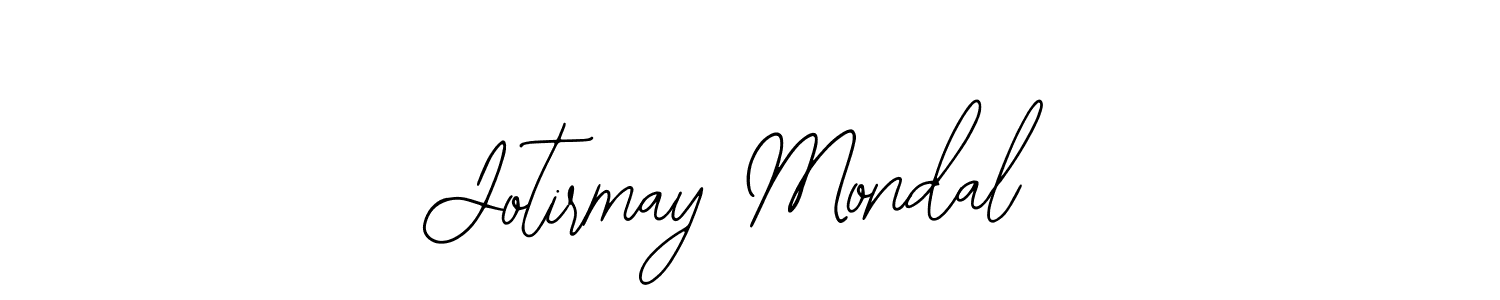 How to make Jotirmay Mondal name signature. Use Bearetta-2O07w style for creating short signs online. This is the latest handwritten sign. Jotirmay Mondal signature style 12 images and pictures png