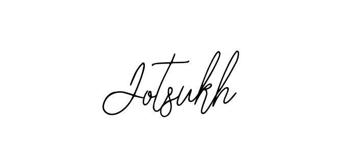 Use a signature maker to create a handwritten signature online. With this signature software, you can design (Bearetta-2O07w) your own signature for name Jotsukh. Jotsukh signature style 12 images and pictures png