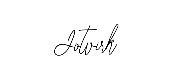 Use a signature maker to create a handwritten signature online. With this signature software, you can design (Bearetta-2O07w) your own signature for name Jotvirk. Jotvirk signature style 12 images and pictures png