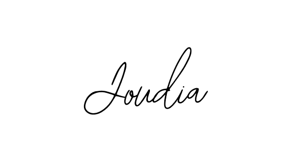 Joudia stylish signature style. Best Handwritten Sign (Bearetta-2O07w) for my name. Handwritten Signature Collection Ideas for my name Joudia. Joudia signature style 12 images and pictures png