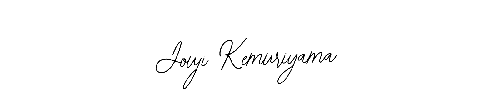 Jouji Kemuriyama stylish signature style. Best Handwritten Sign (Bearetta-2O07w) for my name. Handwritten Signature Collection Ideas for my name Jouji Kemuriyama. Jouji Kemuriyama signature style 12 images and pictures png