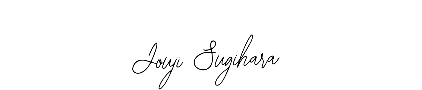 Similarly Bearetta-2O07w is the best handwritten signature design. Signature creator online .You can use it as an online autograph creator for name Jouji Sugihara. Jouji Sugihara signature style 12 images and pictures png