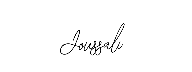 Create a beautiful signature design for name Joussali. With this signature (Bearetta-2O07w) fonts, you can make a handwritten signature for free. Joussali signature style 12 images and pictures png