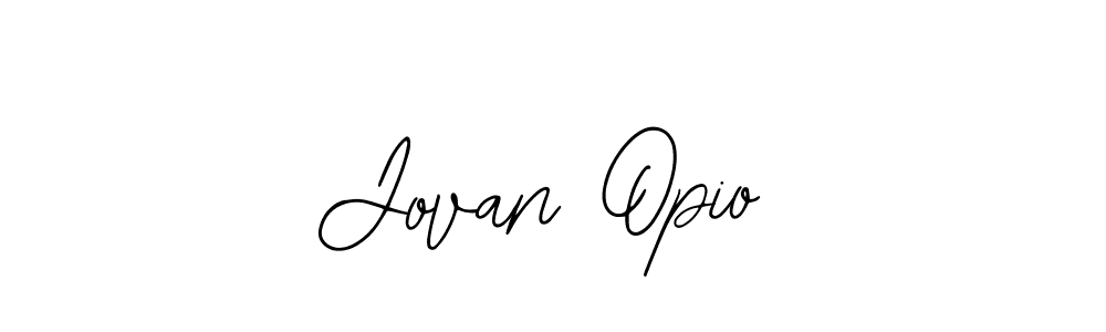 Jovan Opio stylish signature style. Best Handwritten Sign (Bearetta-2O07w) for my name. Handwritten Signature Collection Ideas for my name Jovan Opio. Jovan Opio signature style 12 images and pictures png