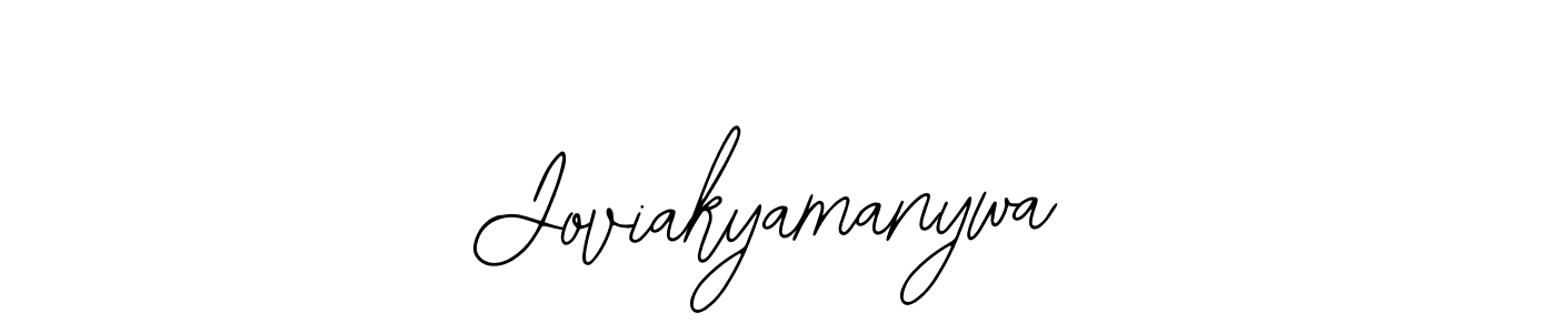 Also we have Joviakyamanywa name is the best signature style. Create professional handwritten signature collection using Bearetta-2O07w autograph style. Joviakyamanywa signature style 12 images and pictures png