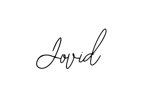 Make a beautiful signature design for name Jovid. With this signature (Bearetta-2O07w) style, you can create a handwritten signature for free. Jovid signature style 12 images and pictures png