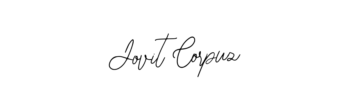 How to Draw Jovit Corpuz signature style? Bearetta-2O07w is a latest design signature styles for name Jovit Corpuz. Jovit Corpuz signature style 12 images and pictures png