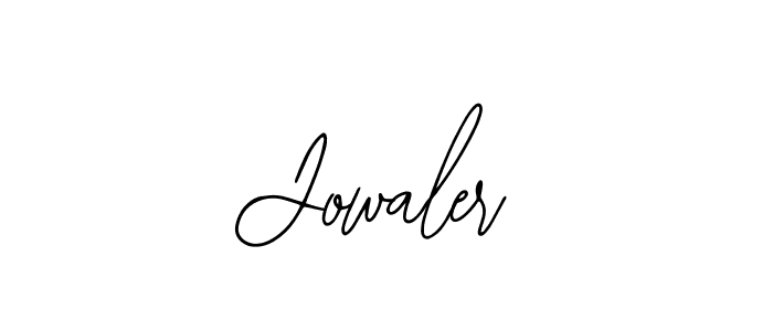 Make a beautiful signature design for name Jowaler. With this signature (Bearetta-2O07w) style, you can create a handwritten signature for free. Jowaler signature style 12 images and pictures png