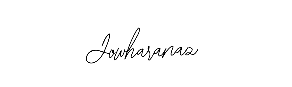 Create a beautiful signature design for name Jowharanaz. With this signature (Bearetta-2O07w) fonts, you can make a handwritten signature for free. Jowharanaz signature style 12 images and pictures png