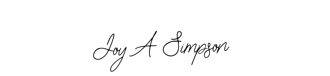 Once you've used our free online signature maker to create your best signature Bearetta-2O07w style, it's time to enjoy all of the benefits that Joy A Simpson name signing documents. Joy A Simpson signature style 12 images and pictures png