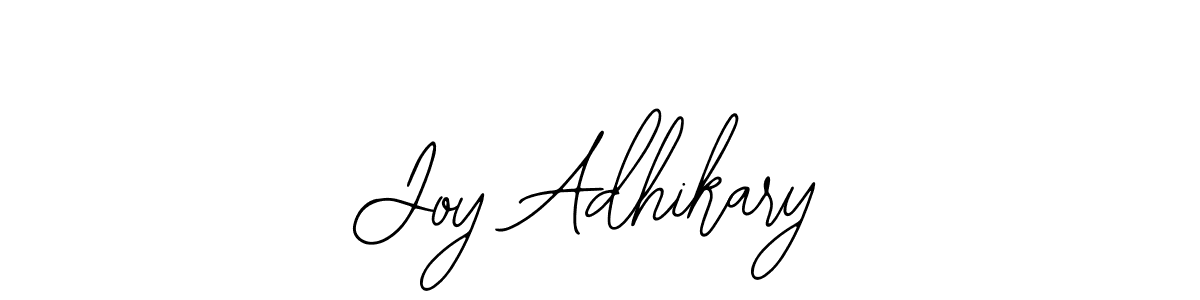 Similarly Bearetta-2O07w is the best handwritten signature design. Signature creator online .You can use it as an online autograph creator for name Joy Adhikary. Joy Adhikary signature style 12 images and pictures png