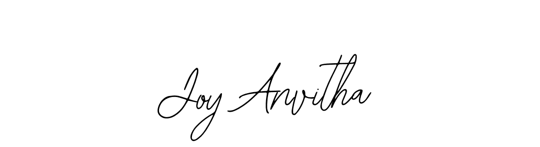 Also You can easily find your signature by using the search form. We will create Joy Anvitha name handwritten signature images for you free of cost using Bearetta-2O07w sign style. Joy Anvitha signature style 12 images and pictures png