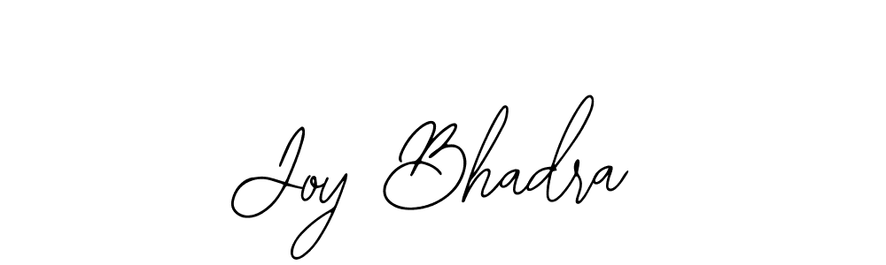 Joy Bhadra stylish signature style. Best Handwritten Sign (Bearetta-2O07w) for my name. Handwritten Signature Collection Ideas for my name Joy Bhadra. Joy Bhadra signature style 12 images and pictures png