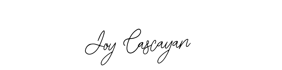 Joy Cascayan stylish signature style. Best Handwritten Sign (Bearetta-2O07w) for my name. Handwritten Signature Collection Ideas for my name Joy Cascayan. Joy Cascayan signature style 12 images and pictures png