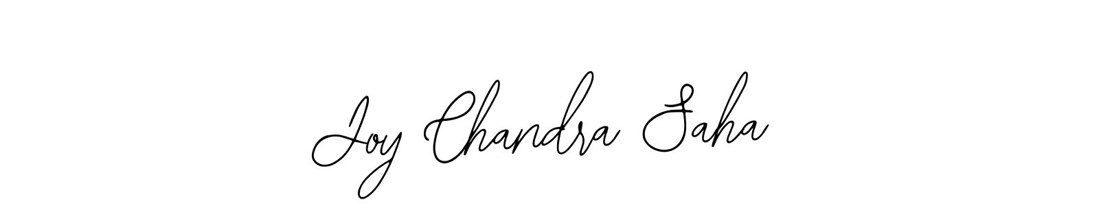 Create a beautiful signature design for name Joy Chandra Saha. With this signature (Bearetta-2O07w) fonts, you can make a handwritten signature for free. Joy Chandra Saha signature style 12 images and pictures png