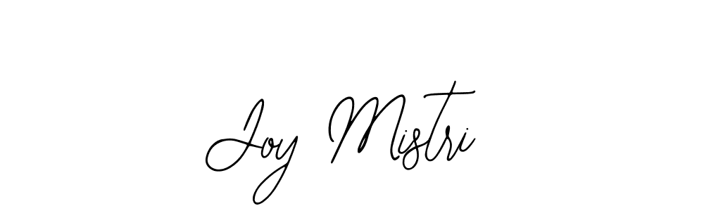 How to make Joy Mistri name signature. Use Bearetta-2O07w style for creating short signs online. This is the latest handwritten sign. Joy Mistri signature style 12 images and pictures png