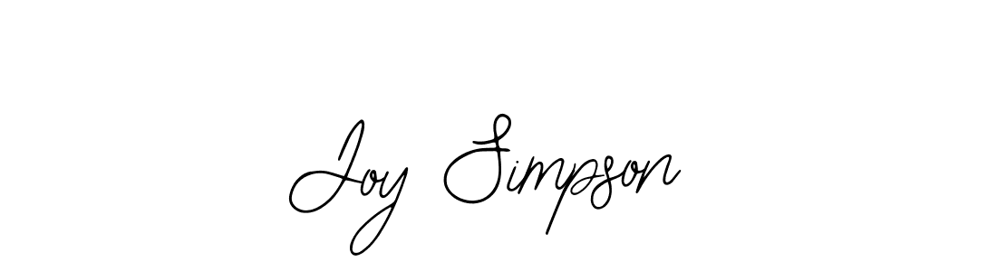 You should practise on your own different ways (Bearetta-2O07w) to write your name (Joy Simpson) in signature. don't let someone else do it for you. Joy Simpson signature style 12 images and pictures png