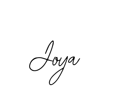 Design your own signature with our free online signature maker. With this signature software, you can create a handwritten (Bearetta-2O07w) signature for name Joya. Joya signature style 12 images and pictures png