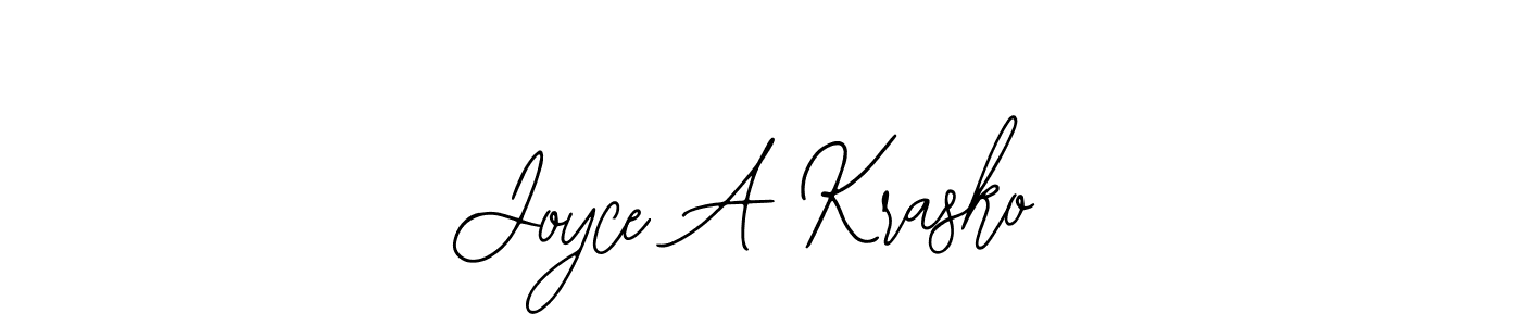 How to Draw Joyce A Krasko signature style? Bearetta-2O07w is a latest design signature styles for name Joyce A Krasko. Joyce A Krasko signature style 12 images and pictures png