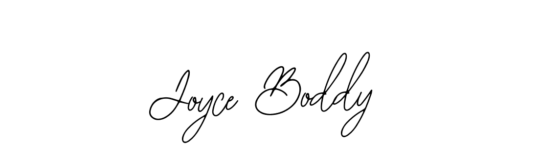 You should practise on your own different ways (Bearetta-2O07w) to write your name (Joyce Boddy) in signature. don't let someone else do it for you. Joyce Boddy signature style 12 images and pictures png