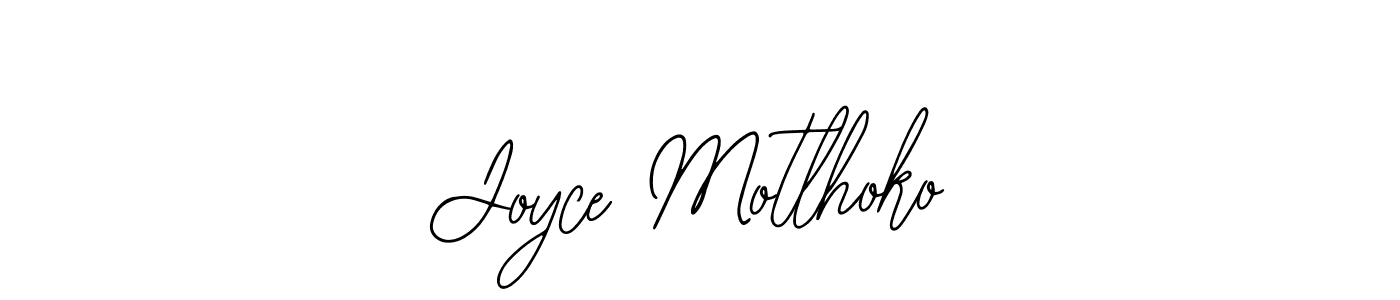 Design your own signature with our free online signature maker. With this signature software, you can create a handwritten (Bearetta-2O07w) signature for name Joyce Motlhoko. Joyce Motlhoko signature style 12 images and pictures png