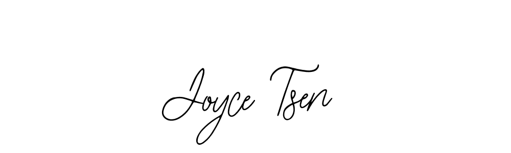 How to make Joyce Tsen signature? Bearetta-2O07w is a professional autograph style. Create handwritten signature for Joyce Tsen name. Joyce Tsen signature style 12 images and pictures png