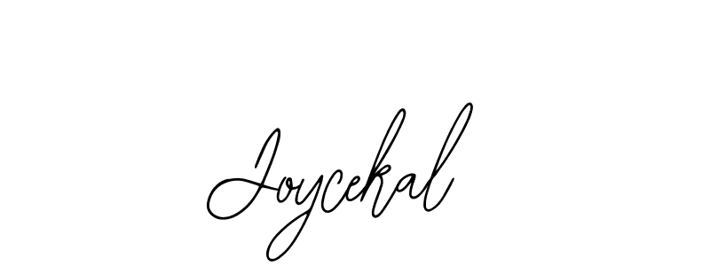 The best way (Bearetta-2O07w) to make a short signature is to pick only two or three words in your name. The name Joycekal include a total of six letters. For converting this name. Joycekal signature style 12 images and pictures png