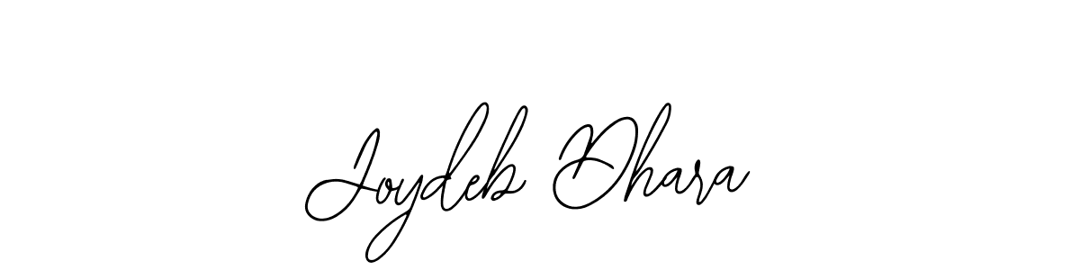 The best way (Bearetta-2O07w) to make a short signature is to pick only two or three words in your name. The name Joydeb Dhara include a total of six letters. For converting this name. Joydeb Dhara signature style 12 images and pictures png