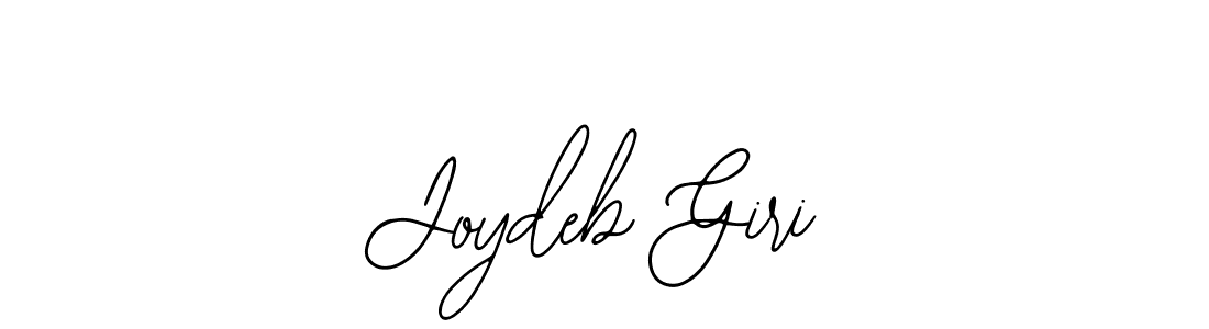You should practise on your own different ways (Bearetta-2O07w) to write your name (Joydeb Giri) in signature. don't let someone else do it for you. Joydeb Giri signature style 12 images and pictures png