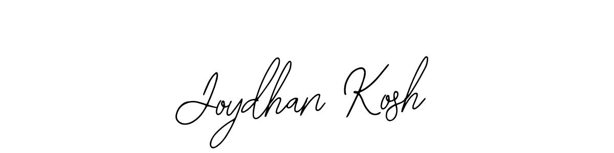 Use a signature maker to create a handwritten signature online. With this signature software, you can design (Bearetta-2O07w) your own signature for name Joydhan Kosh. Joydhan Kosh signature style 12 images and pictures png