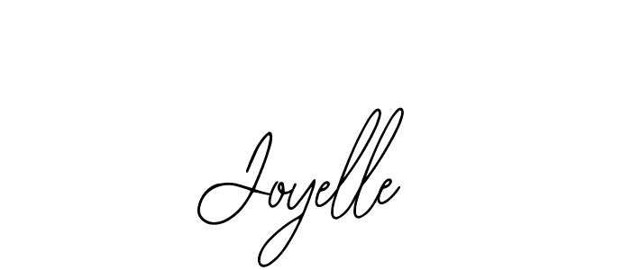 You should practise on your own different ways (Bearetta-2O07w) to write your name (Joyelle) in signature. don't let someone else do it for you. Joyelle signature style 12 images and pictures png