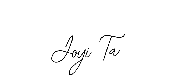 Also You can easily find your signature by using the search form. We will create Joyi Ta name handwritten signature images for you free of cost using Bearetta-2O07w sign style. Joyi Ta signature style 12 images and pictures png