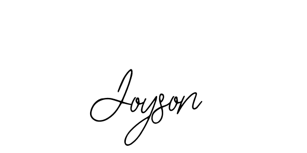 How to make Joyson name signature. Use Bearetta-2O07w style for creating short signs online. This is the latest handwritten sign. Joyson signature style 12 images and pictures png