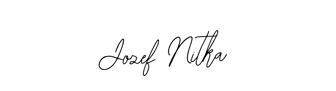 Make a beautiful signature design for name Jozef Nitka. With this signature (Bearetta-2O07w) style, you can create a handwritten signature for free. Jozef Nitka signature style 12 images and pictures png