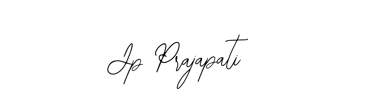 You should practise on your own different ways (Bearetta-2O07w) to write your name (Jp Prajapati) in signature. don't let someone else do it for you. Jp Prajapati signature style 12 images and pictures png