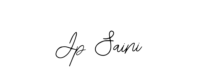 How to make Jp Saini signature? Bearetta-2O07w is a professional autograph style. Create handwritten signature for Jp Saini name. Jp Saini signature style 12 images and pictures png