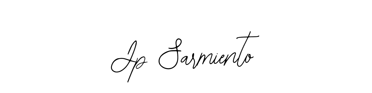 Also You can easily find your signature by using the search form. We will create Jp Sarmiento name handwritten signature images for you free of cost using Bearetta-2O07w sign style. Jp Sarmiento signature style 12 images and pictures png