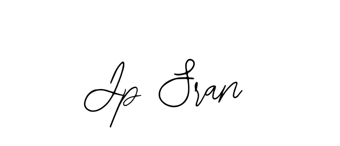 Design your own signature with our free online signature maker. With this signature software, you can create a handwritten (Bearetta-2O07w) signature for name Jp Sran. Jp Sran signature style 12 images and pictures png