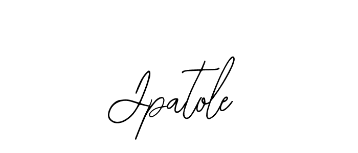 Also You can easily find your signature by using the search form. We will create Jpatole name handwritten signature images for you free of cost using Bearetta-2O07w sign style. Jpatole signature style 12 images and pictures png