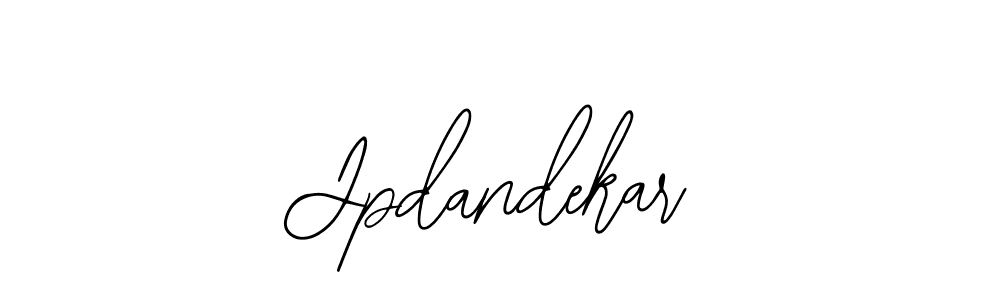 Make a beautiful signature design for name Jpdandekar. With this signature (Bearetta-2O07w) style, you can create a handwritten signature for free. Jpdandekar signature style 12 images and pictures png