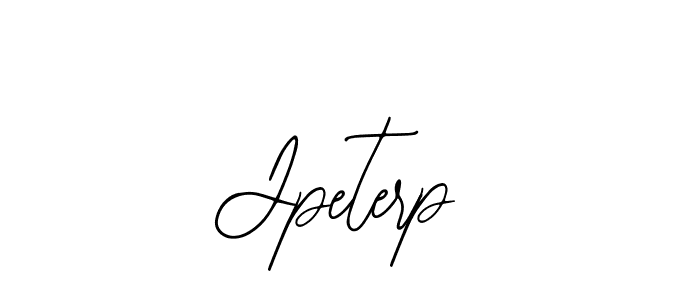 Design your own signature with our free online signature maker. With this signature software, you can create a handwritten (Bearetta-2O07w) signature for name Jpeterp. Jpeterp signature style 12 images and pictures png