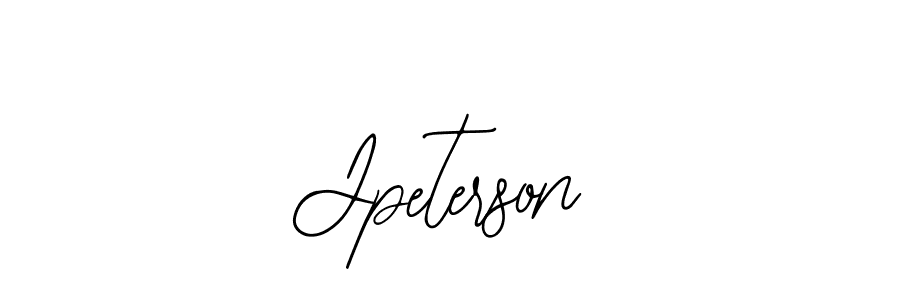 Jpeterson stylish signature style. Best Handwritten Sign (Bearetta-2O07w) for my name. Handwritten Signature Collection Ideas for my name Jpeterson. Jpeterson signature style 12 images and pictures png