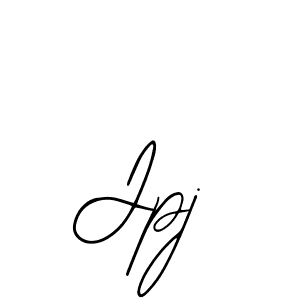 How to make Jpj name signature. Use Bearetta-2O07w style for creating short signs online. This is the latest handwritten sign. Jpj signature style 12 images and pictures png