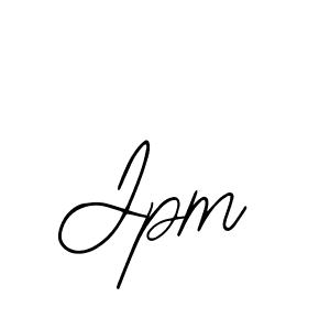 Create a beautiful signature design for name Jpm. With this signature (Bearetta-2O07w) fonts, you can make a handwritten signature for free. Jpm signature style 12 images and pictures png