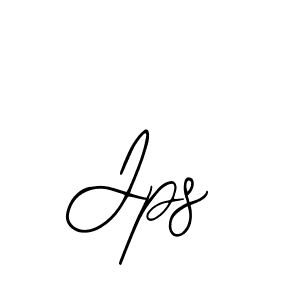 You should practise on your own different ways (Bearetta-2O07w) to write your name (Jps) in signature. don't let someone else do it for you. Jps signature style 12 images and pictures png