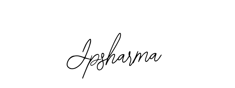 Make a beautiful signature design for name Jpsharma. With this signature (Bearetta-2O07w) style, you can create a handwritten signature for free. Jpsharma signature style 12 images and pictures png