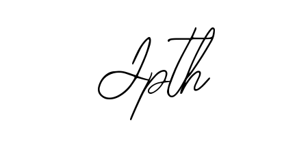 Master the art of signing with Jpth written in fluent Bearetta-2O07w script. A great template to practice and refine your handwriting. Jpth signature style 12 images and pictures png