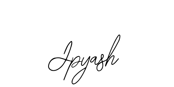 How to make Jpyash name signature. Use Bearetta-2O07w style for creating short signs online. This is the latest handwritten sign. Jpyash signature style 12 images and pictures png