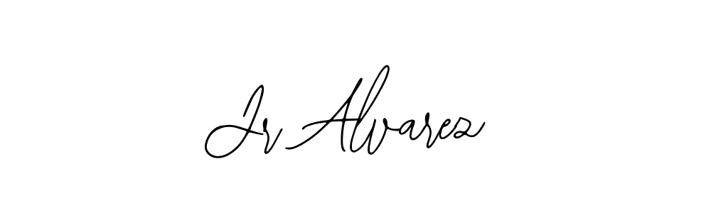 Design your own signature with our free online signature maker. With this signature software, you can create a handwritten (Bearetta-2O07w) signature for name Jr Alvarez. Jr Alvarez signature style 12 images and pictures png